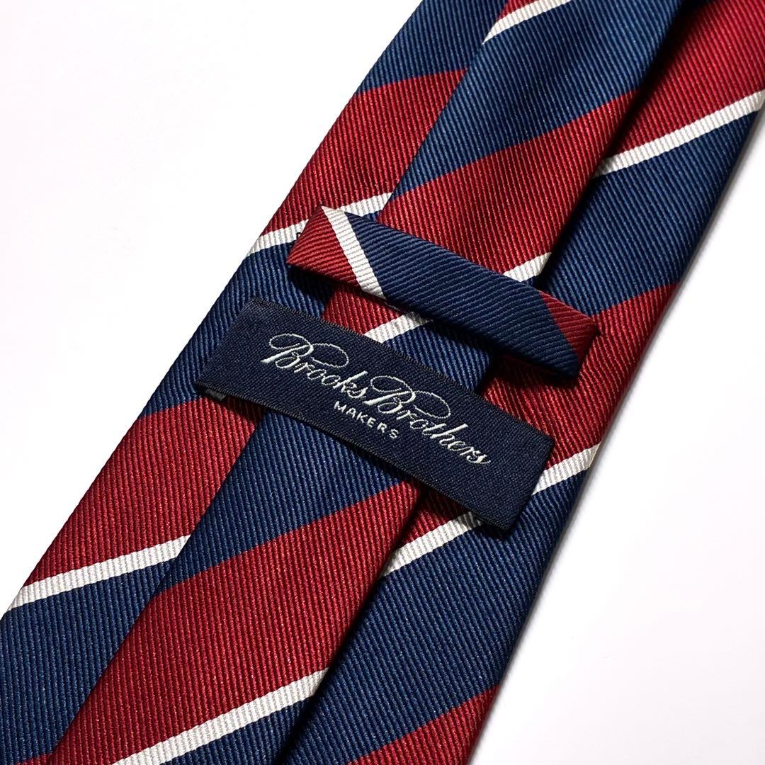 3914 ブルックスブラザーズメーカーズ ネクタイ レジメンタル