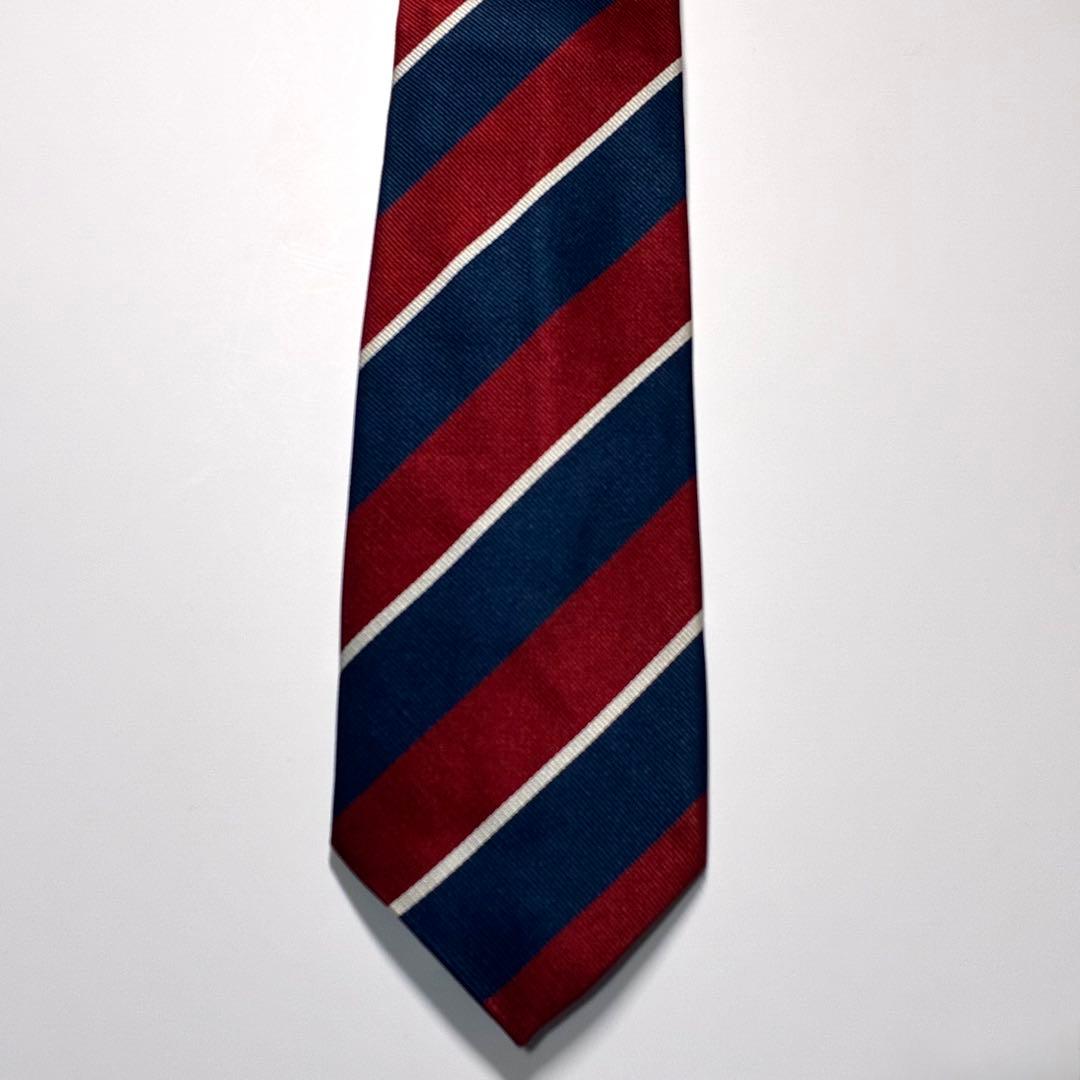 3914 ブルックスブラザーズメーカーズ ネクタイ レジメンタル