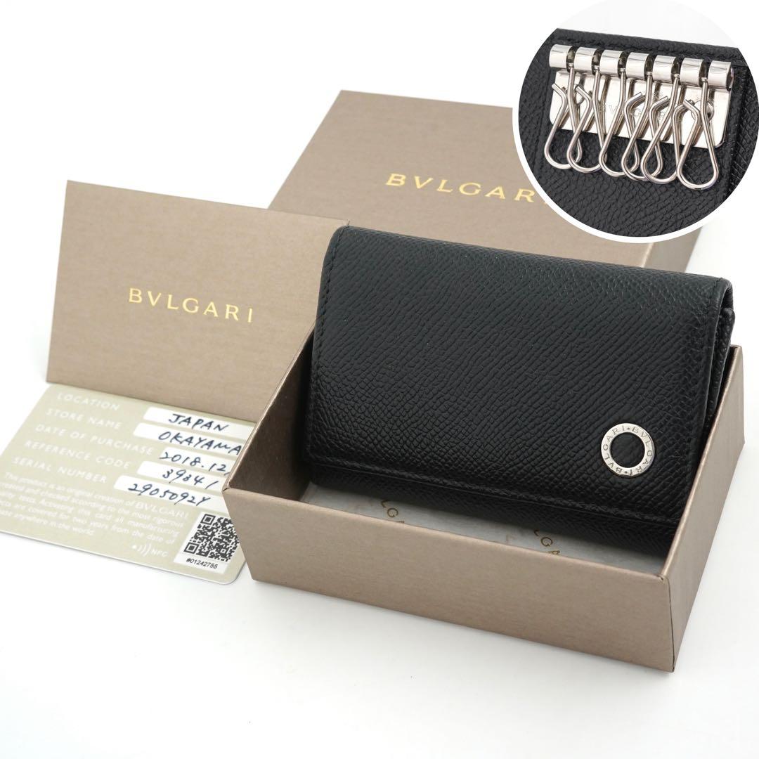 ✨未使用展示品・証明書付き✨　BVLGARI キーケース　ロゴマニア　クラシコ