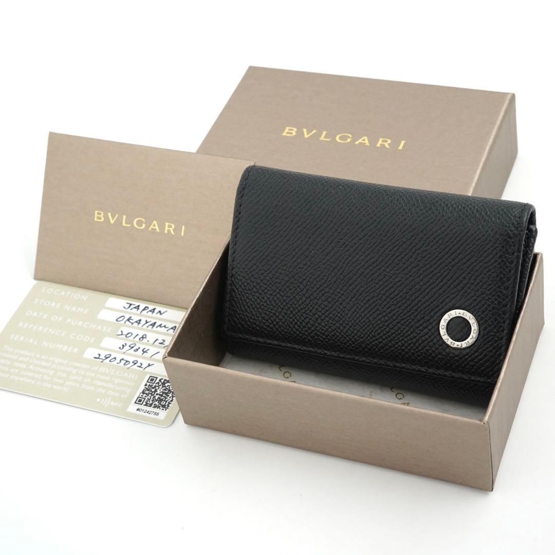 ✨未使用展示品・証明書付き✨　BVLGARI キーケース　ロゴマニア　クラシコ