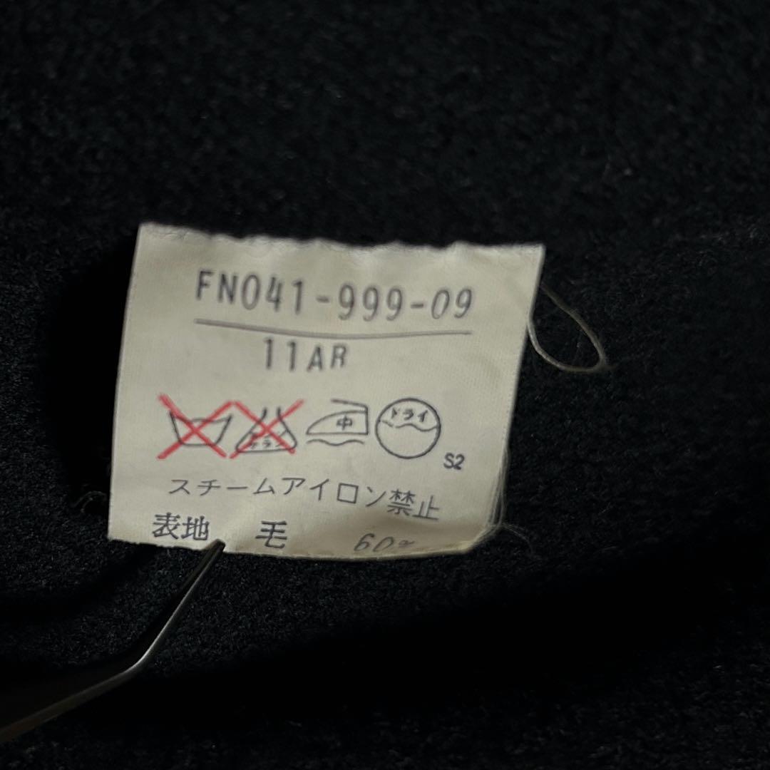 【XL】美品　90s　BURBERRY　バーバリー　シルク　ウールコート 白タグ