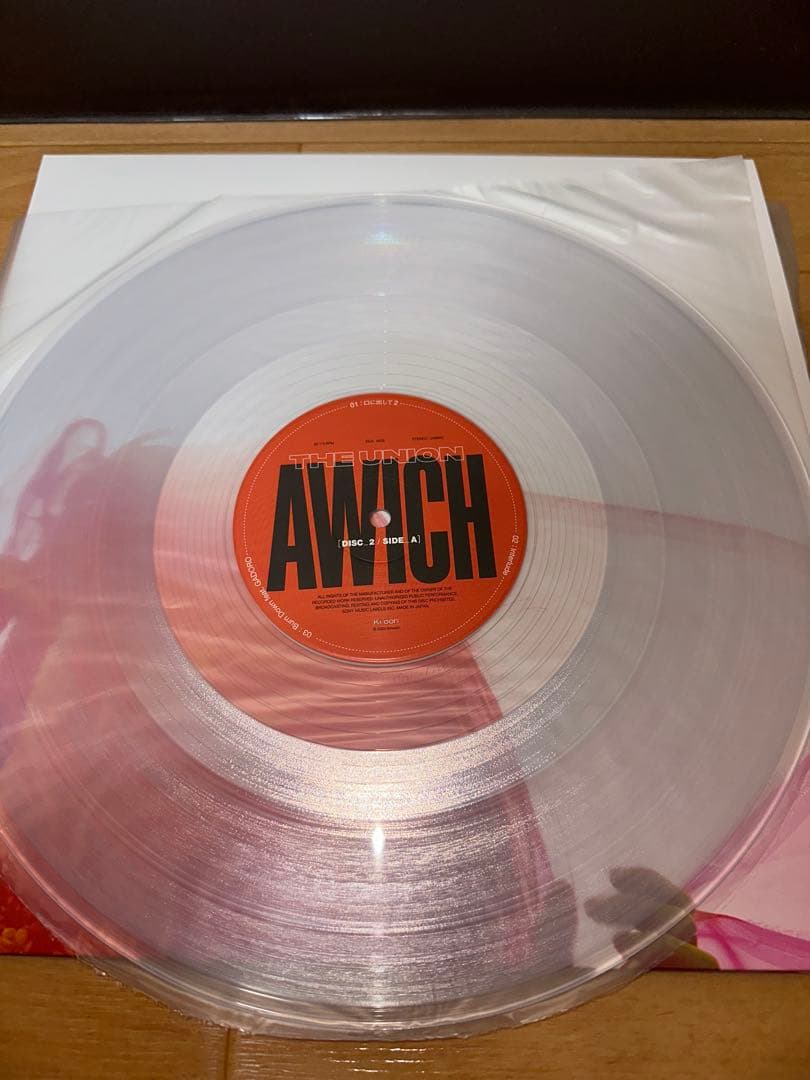 AWICH THE UNION LP 完全限定生産盤