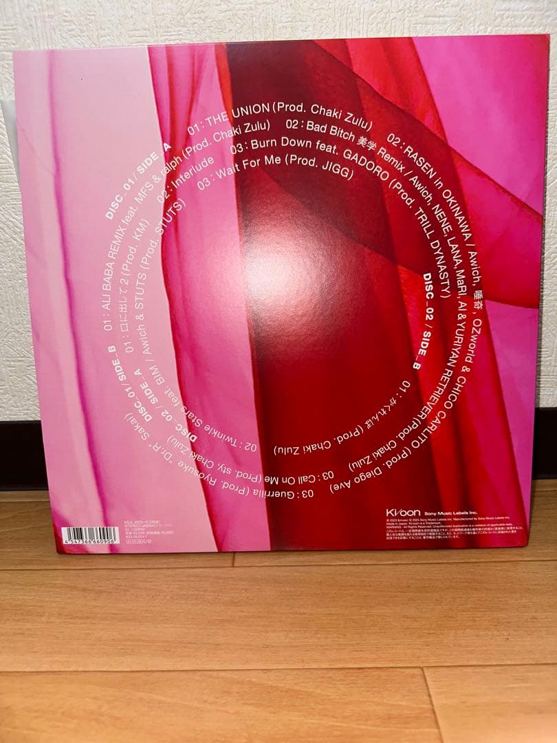 AWICH THE UNION LP 完全限定生産盤