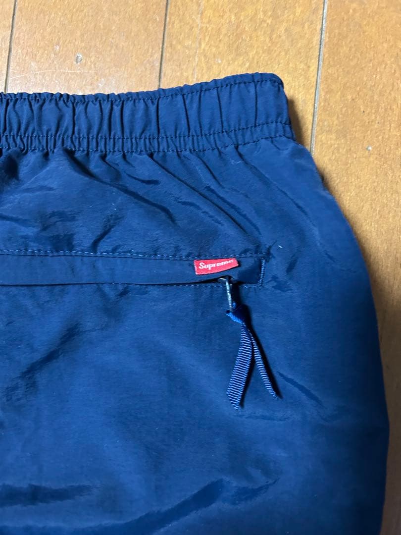 【M】SUPREME ナイロンパンツ ネイビー シャカパン