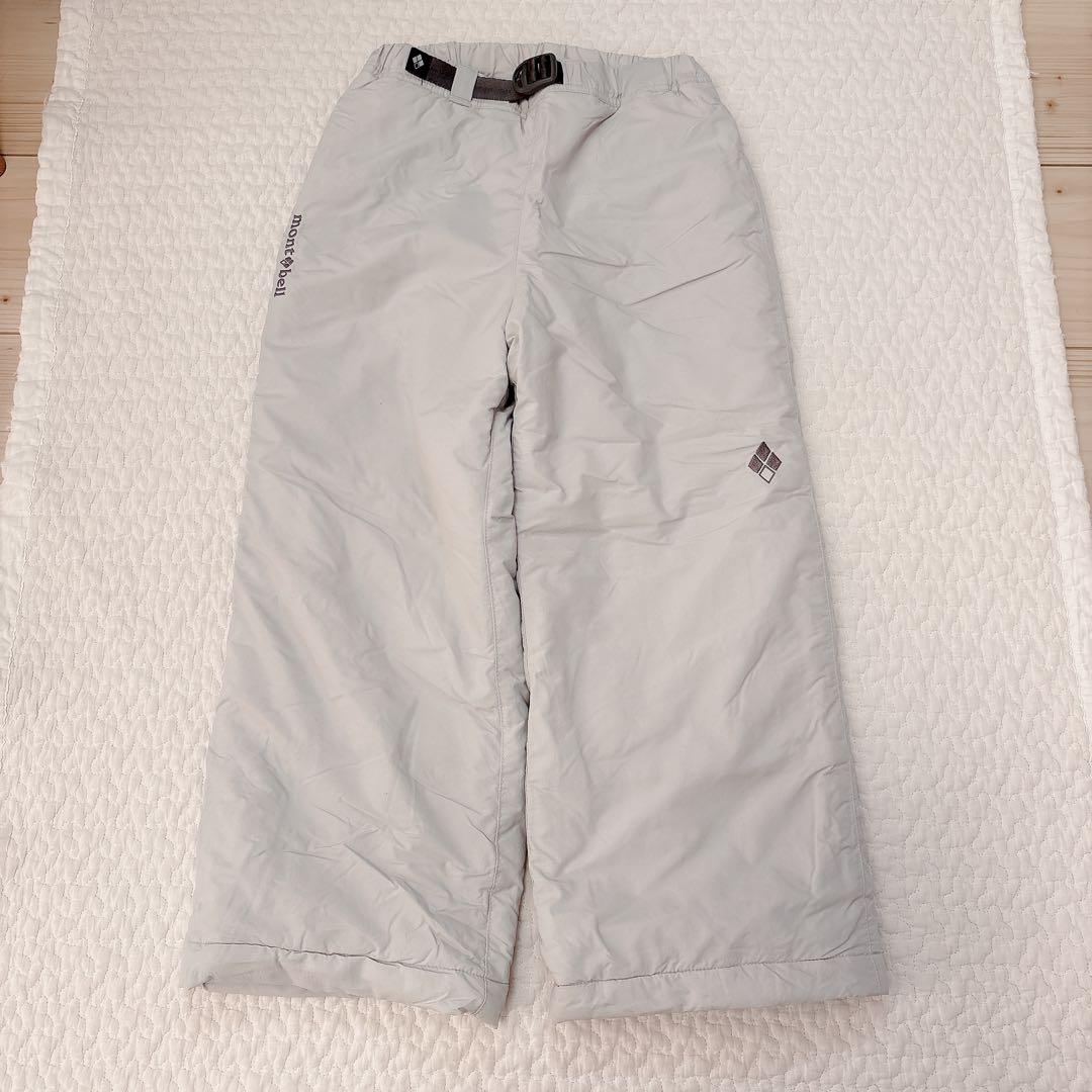 モンベル　スキーウェア 110cm 上下セット　パウダーライトパーカ