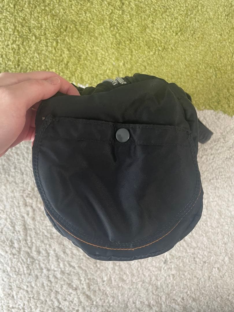 【美品】吉田カバン PORTER ブラック ドラムバッグ