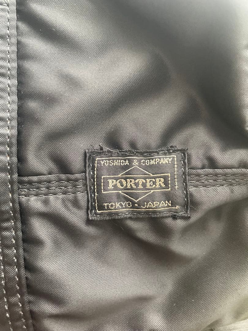 【美品】吉田カバン PORTER ブラック ドラムバッグ