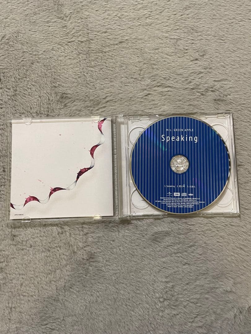 Mrs. GREEN APPLE Speaking(初回盤)CD