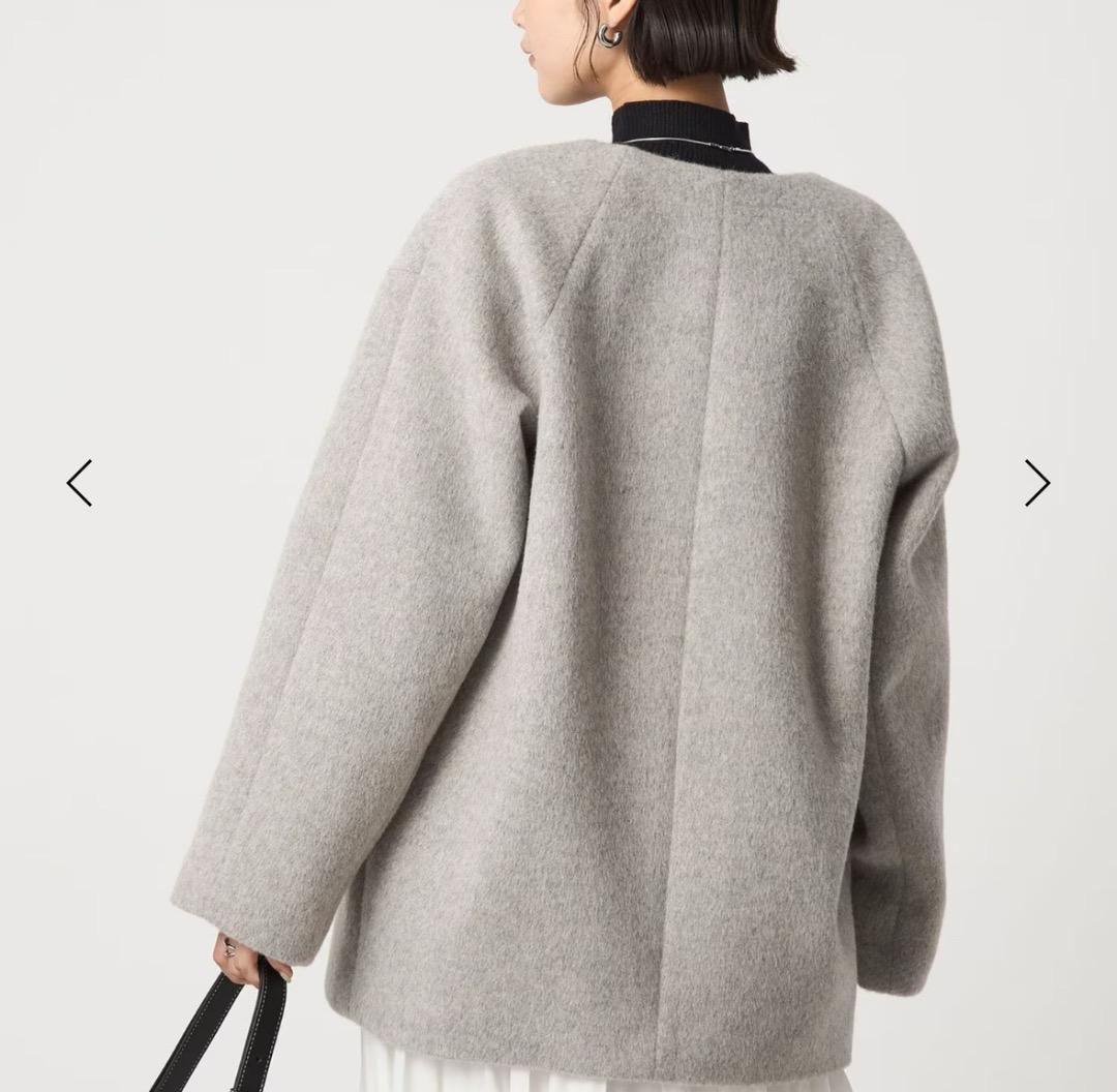 新品　green label relaxing ノーカラーコート