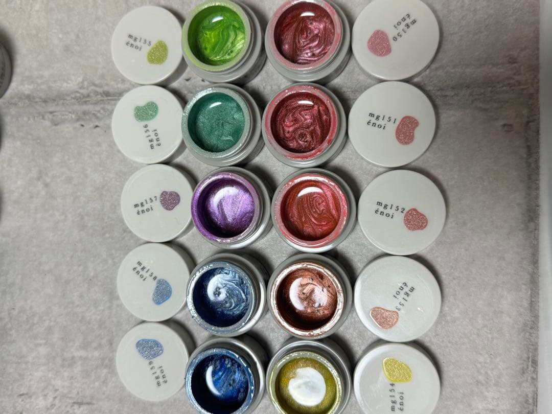 週末まで⭐︎⭐︎enoi エノイ　ガラスマグネット　20色まとめ売りセット