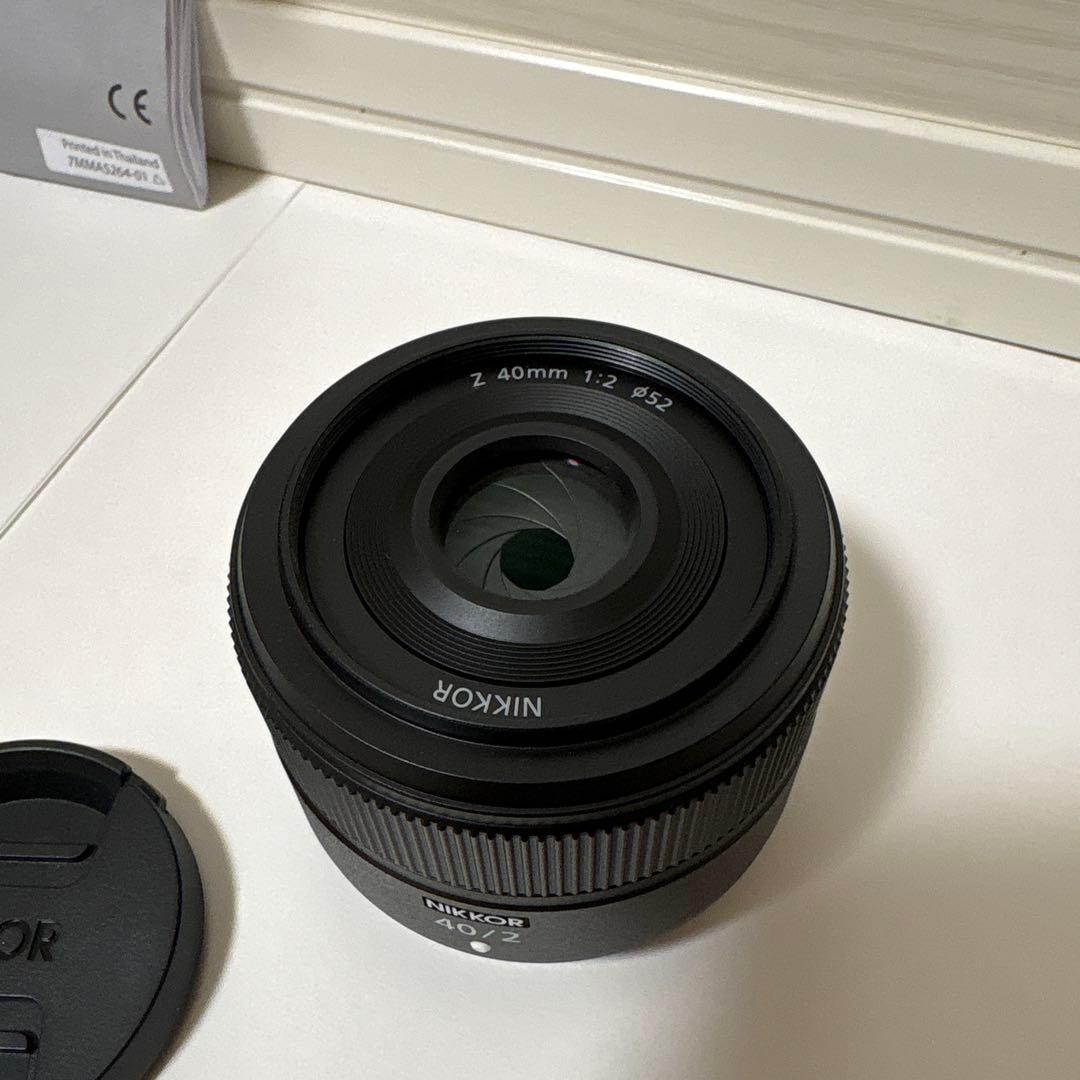 【美品】NIKKOR Z 40mm f/2 レンズ　zマウント