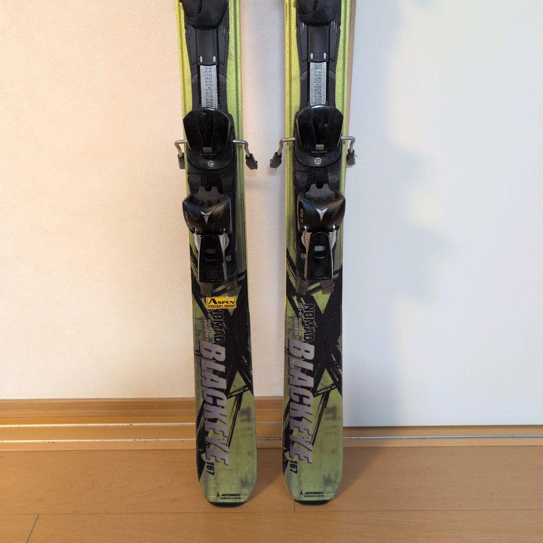 ATOMIC オールラウンド板 167cm ブラックアイPT+XTO10