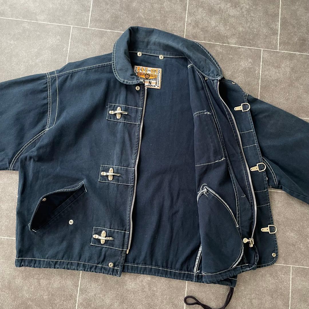 90-00s イタリア製 オールド ファイヤーマンジャケット