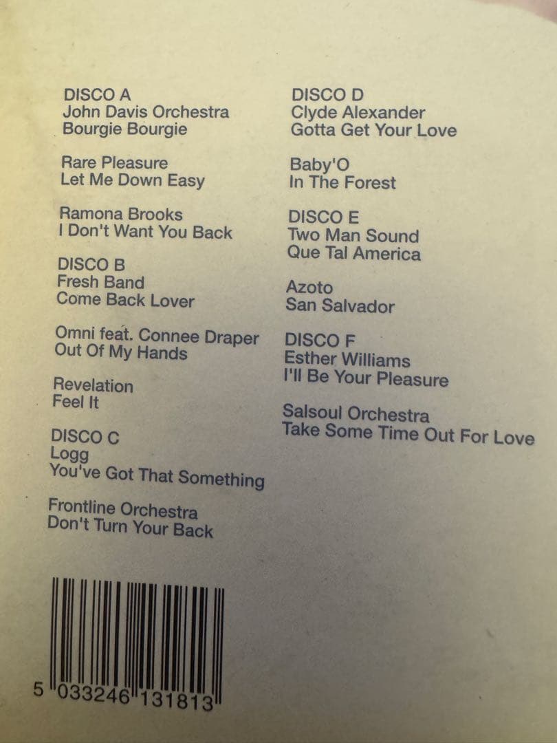 DISCO SPECTRUM 12インチレコード