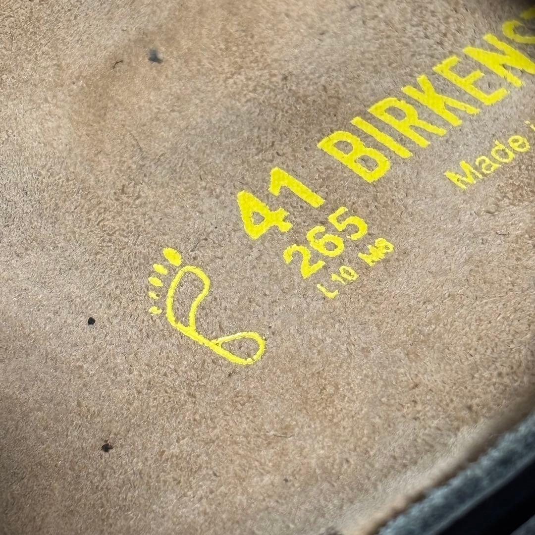 極美品　ビルケンシュトック　ボストン　レザー　レギュラー幅　ブラック　2157