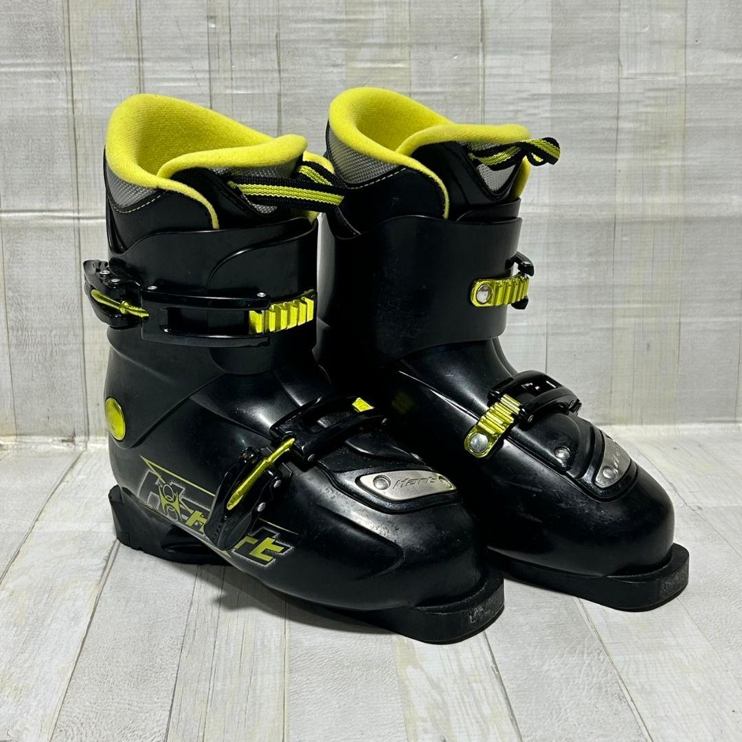 ジュニアスキー　Swallow板 ブーツ　ストック　　3点セット