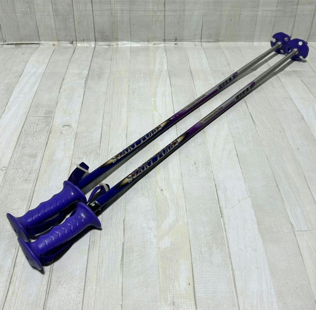 ジュニアスキー　Swallow板 ブーツ　ストック　　3点セット