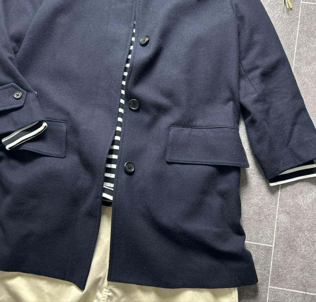 美品⭐︎マーガレットハウエル　ソフトウールステンカラーコート