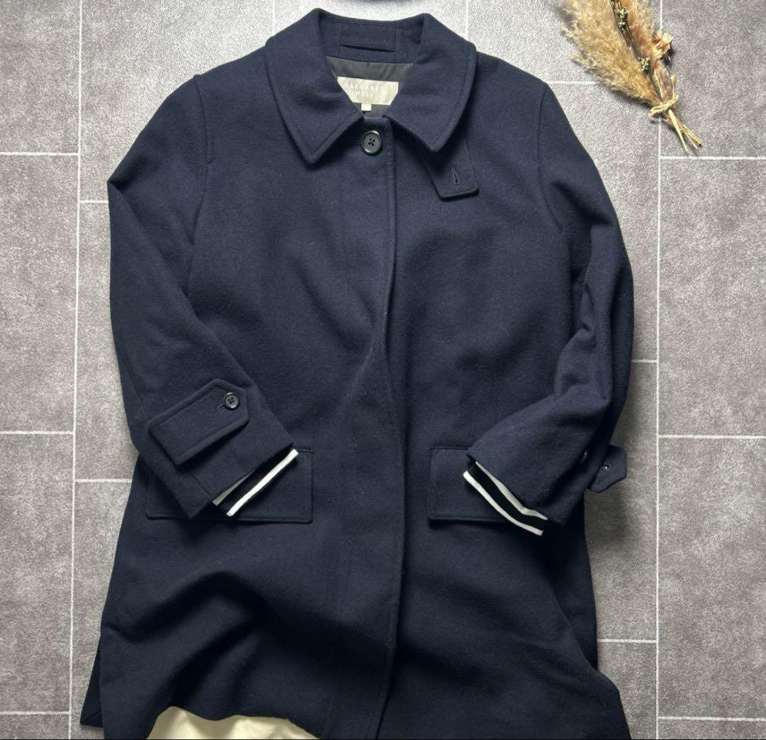 美品⭐︎マーガレットハウエル　ソフトウールステンカラーコート