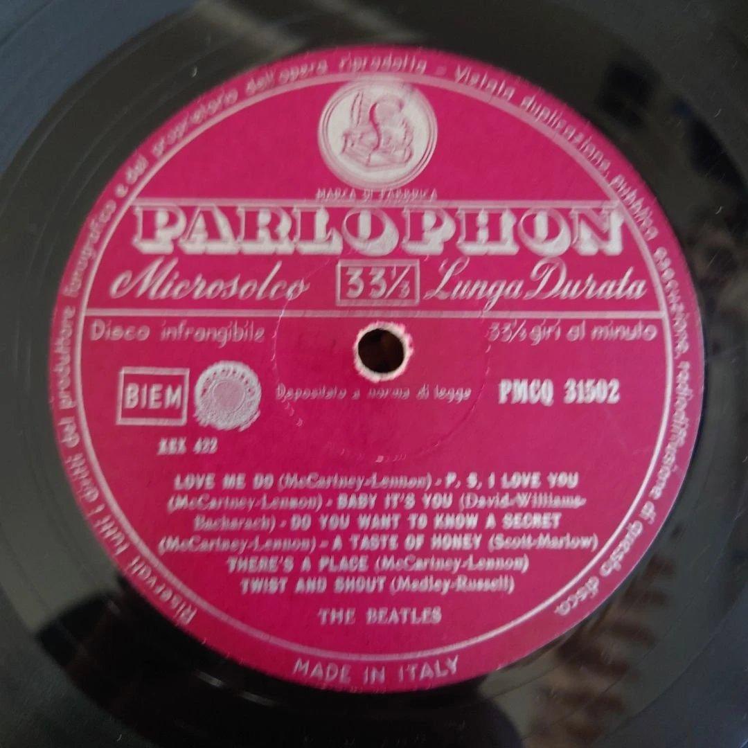 イタリア初回盤TheBeatles PleasePleaseMe