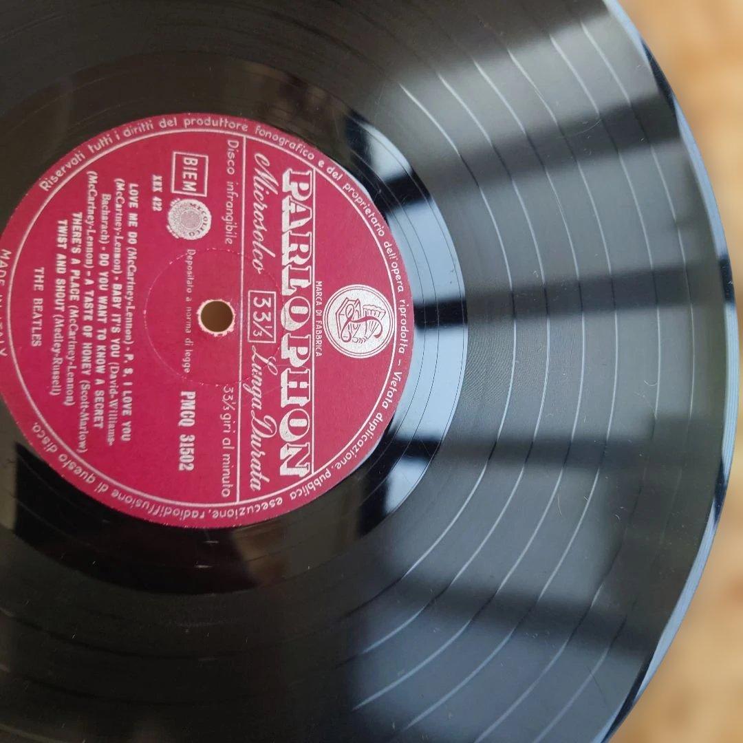 イタリア初回盤TheBeatles PleasePleaseMe