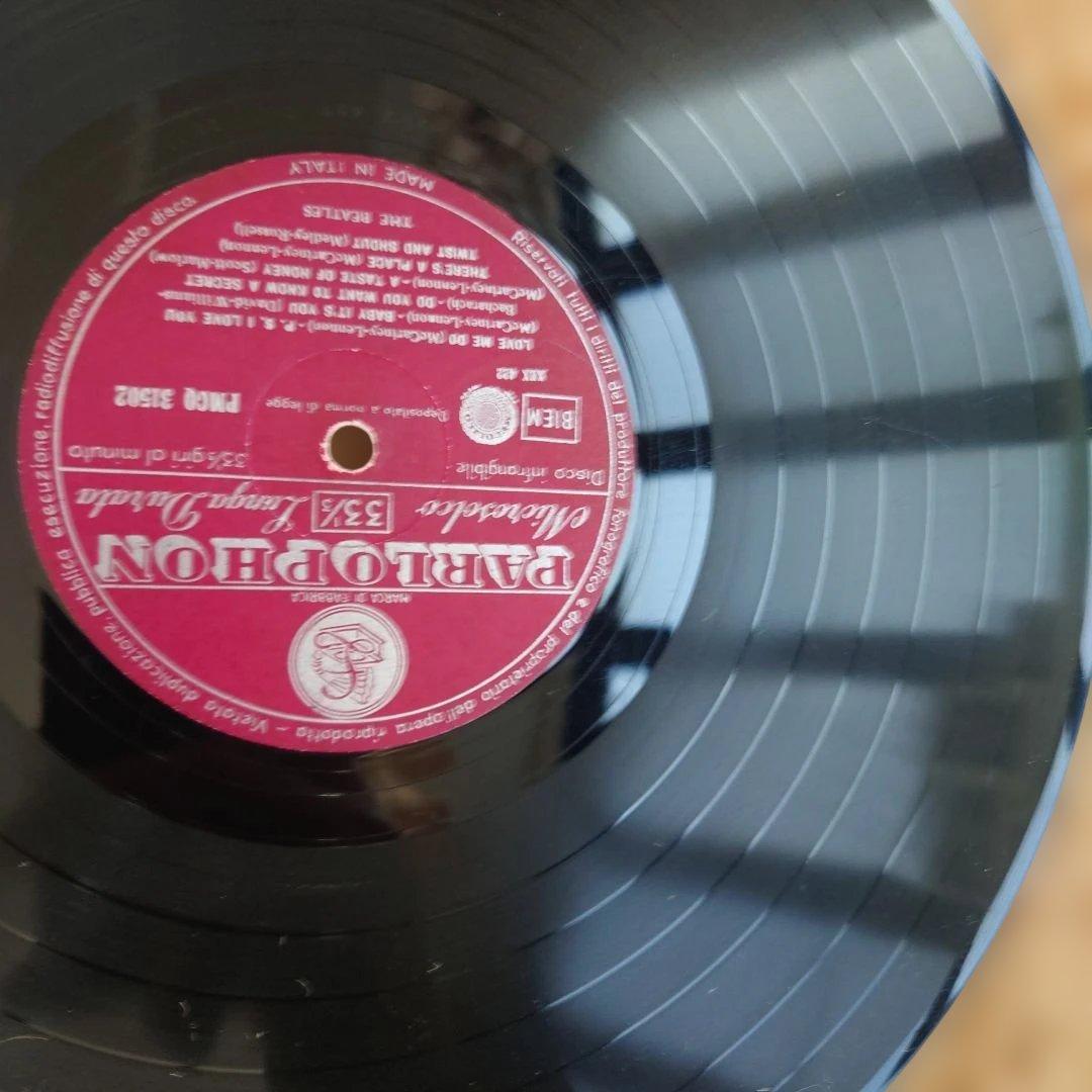 イタリア初回盤TheBeatles PleasePleaseMe