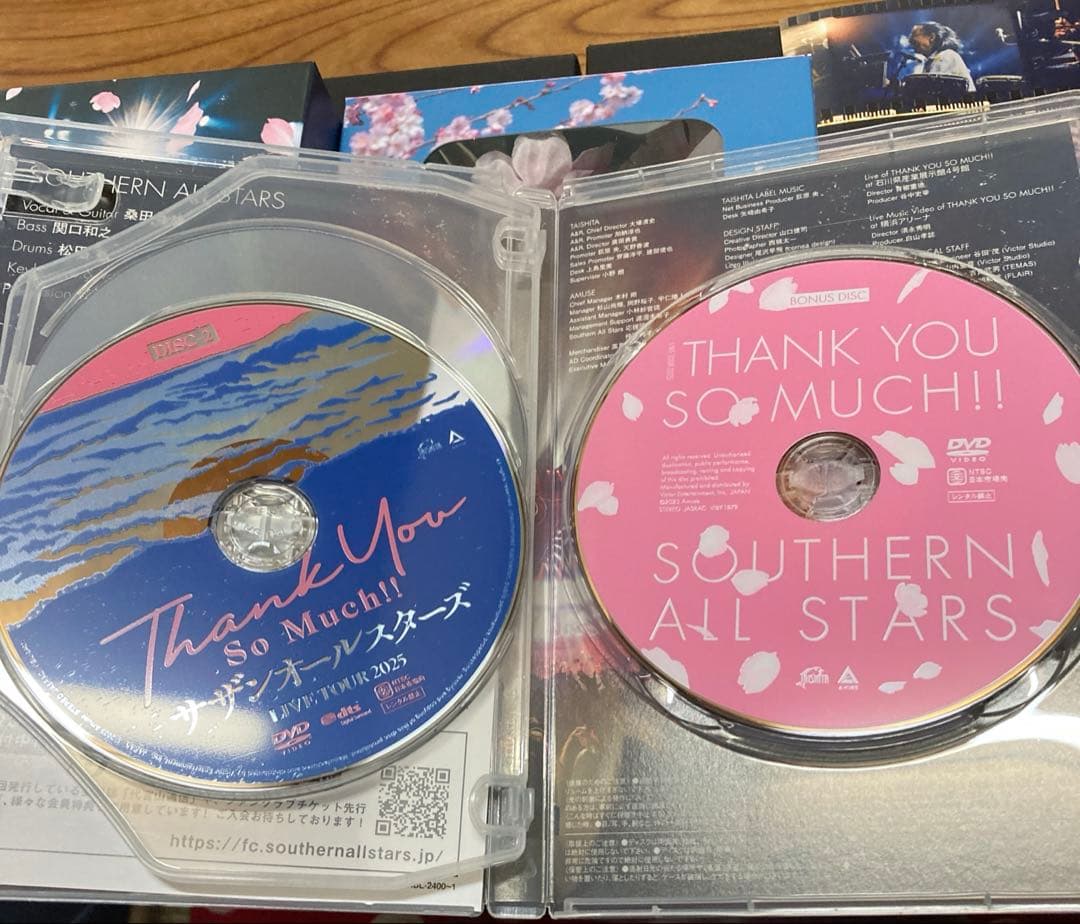 サザン　Thank You So Much!!DVD 3枚組