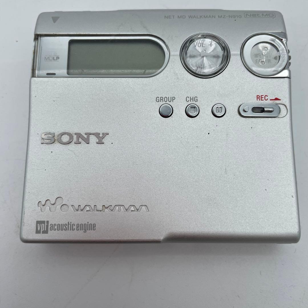 SONY ポータブルMDレコーダー MZ-N910 　②