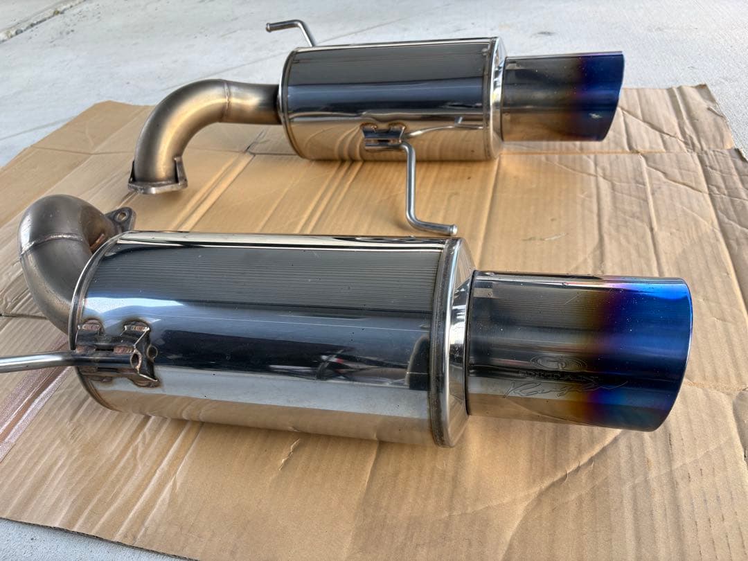 レガシィ BP/BL ガナドール チタンマフラー