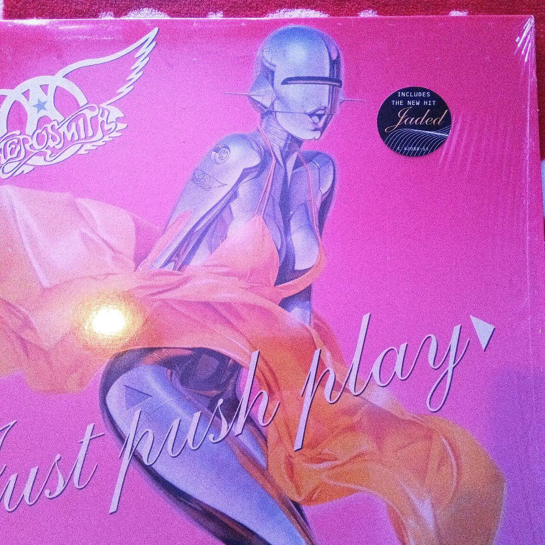 Aerosmith Just Push Play 　レコード　激レア　希少