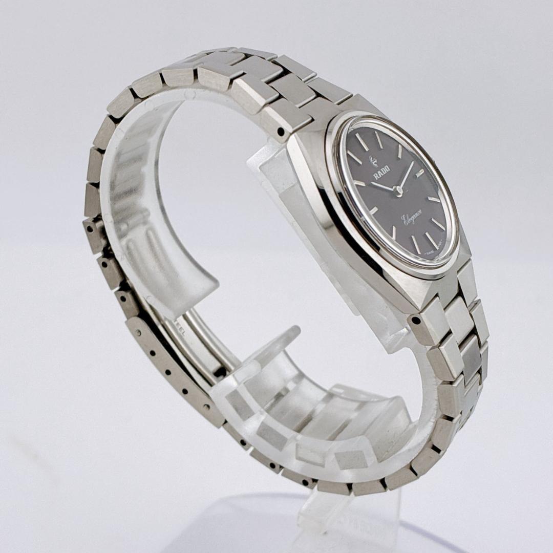 【希少】RADO Elegance 腕時計　手巻き　稼働　アンティーク　シルバー
