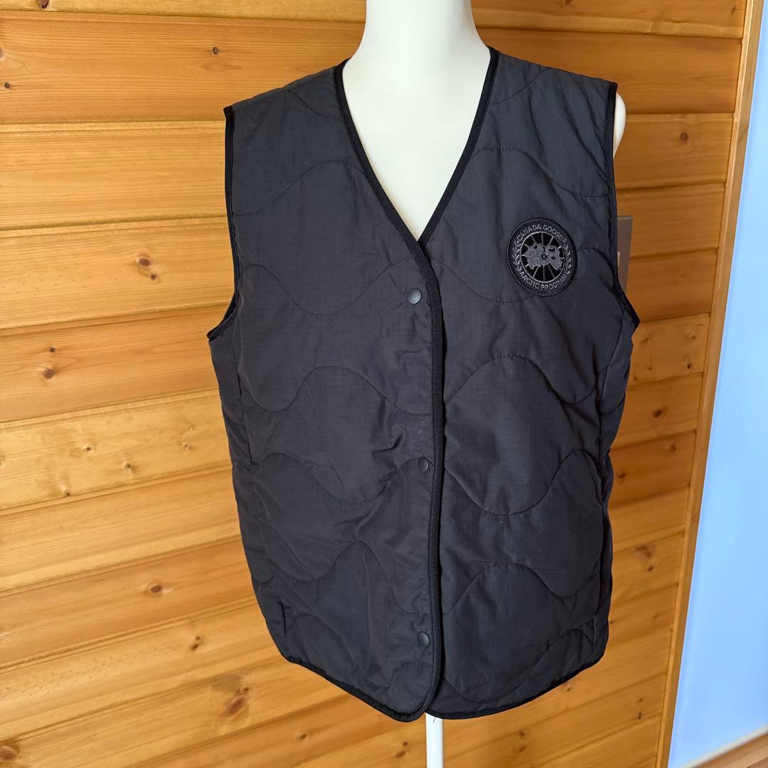 カナダグースアネックス ライナー ベスト ブラックレーベル