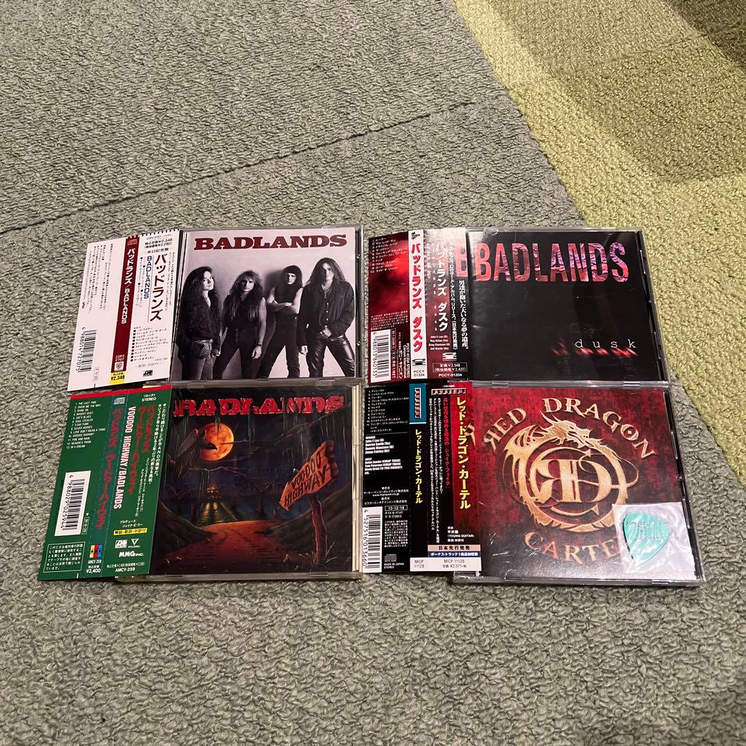国内廃盤帯付BADLANDS & RED DRAGON CARTEL4CD