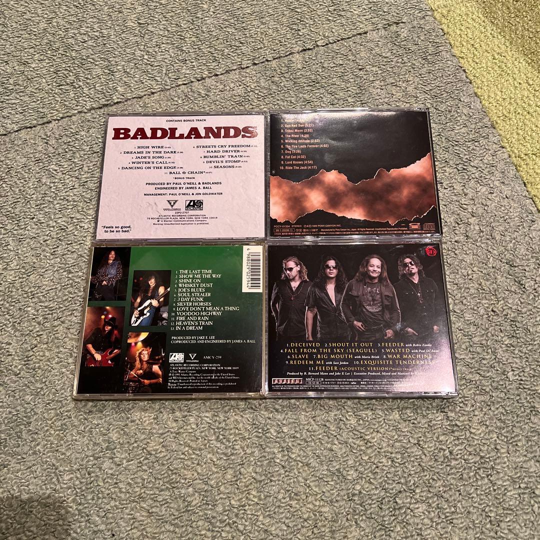 国内廃盤帯付BADLANDS & RED DRAGON CARTEL4CD