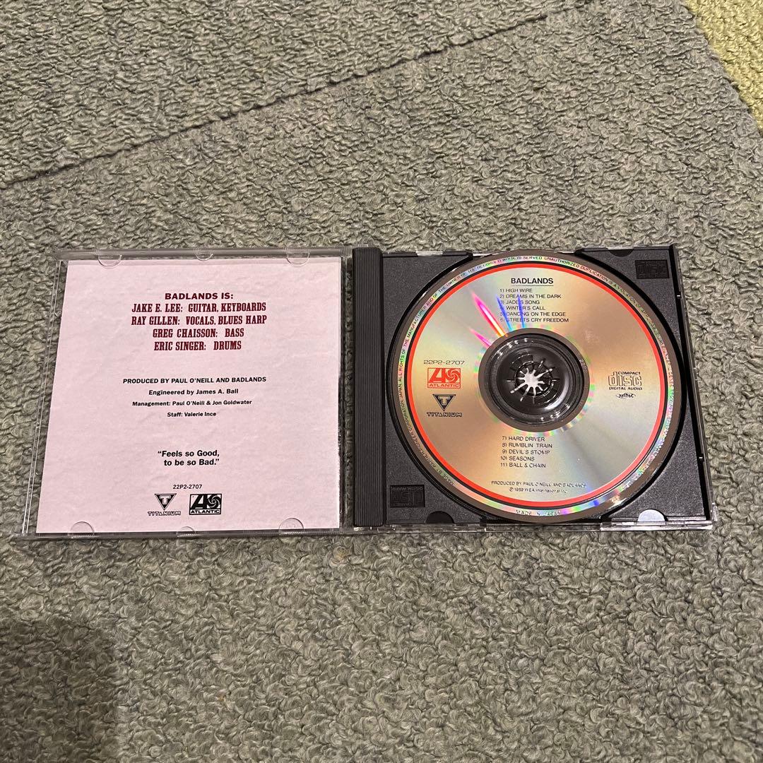 国内廃盤帯付BADLANDS & RED DRAGON CARTEL4CD