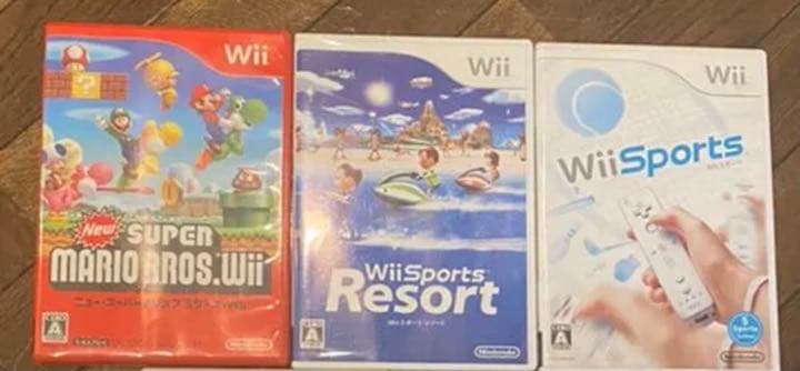 Wii ウィー　本体　コントローラー　ソフト（マリオ、スポーツ等）14点セット！