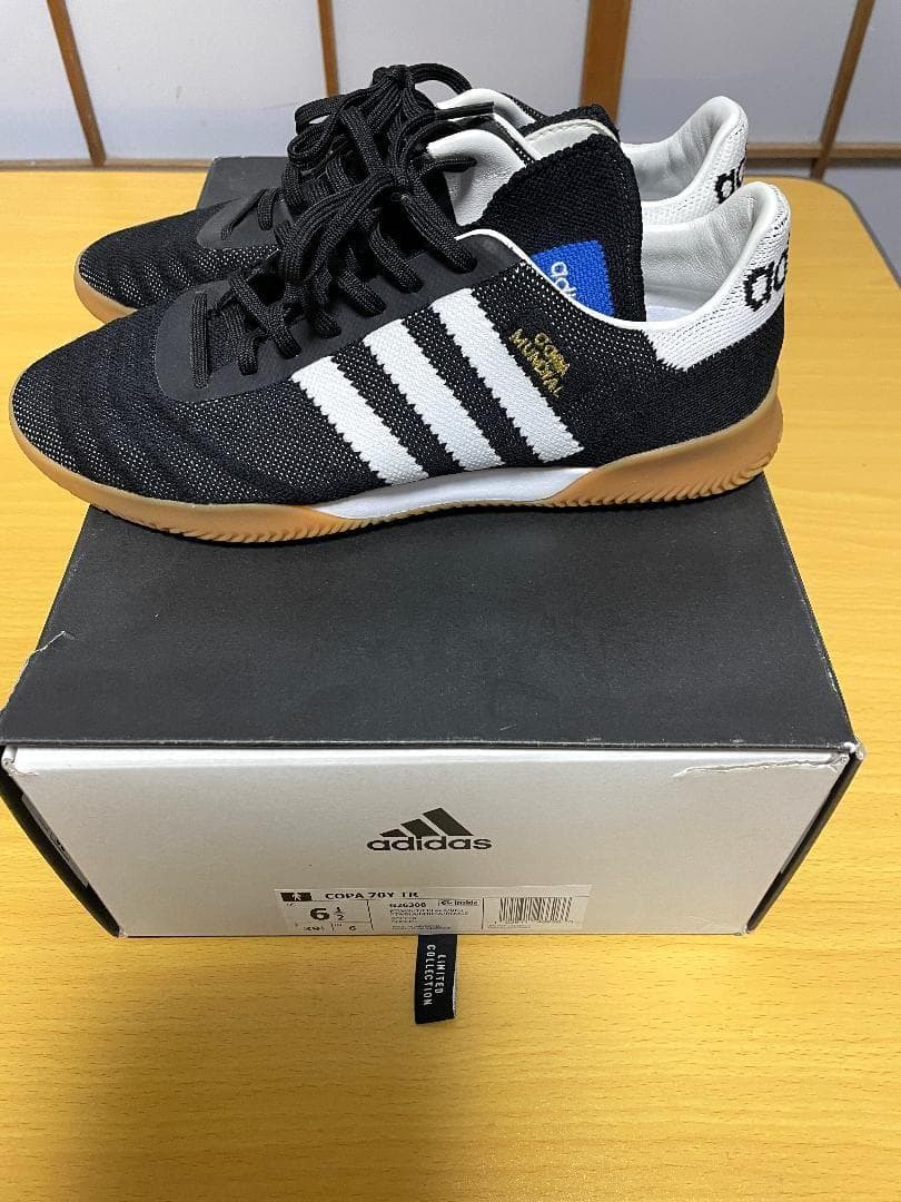 アディダス コパムンディアル 70Y TR 日本24.5 未使用箱付き ブラック