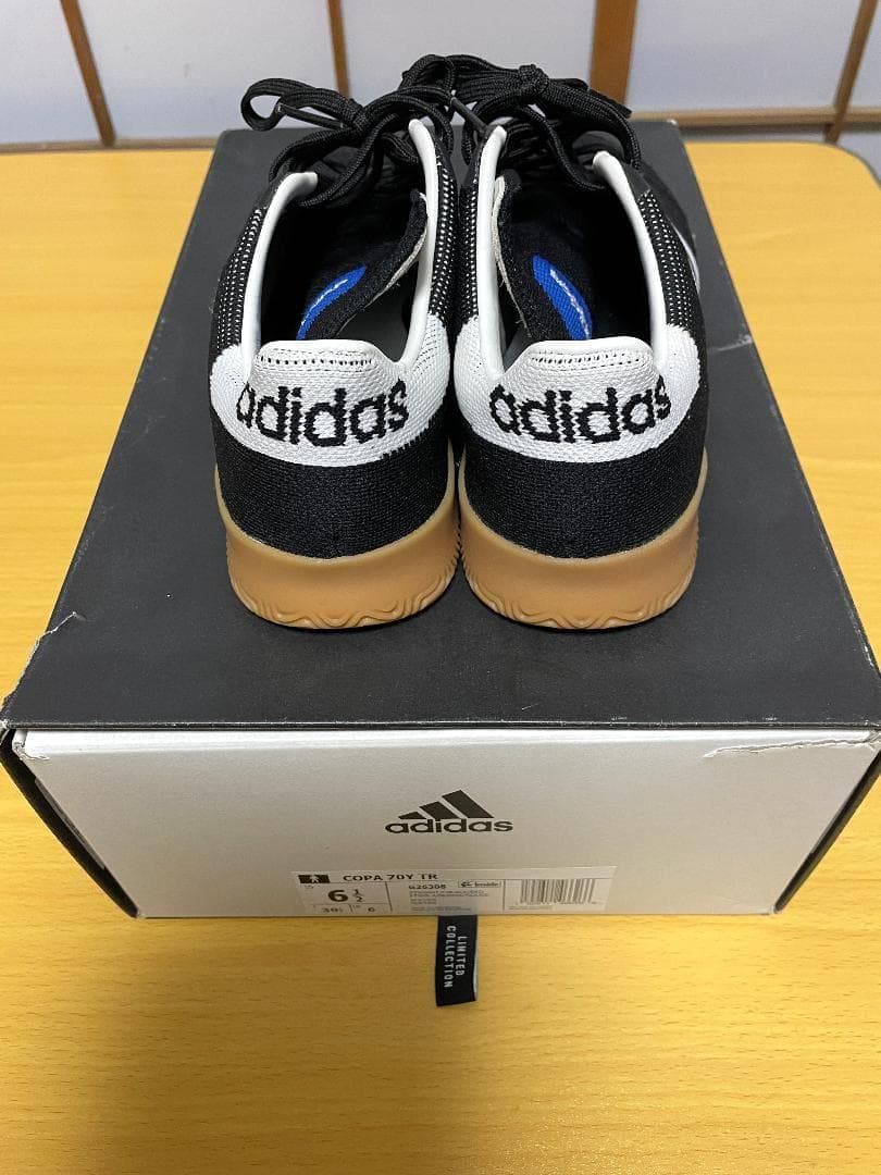 アディダス コパムンディアル 70Y TR 日本24.5 未使用箱付き ブラック