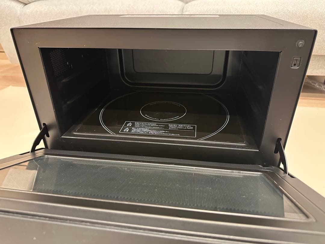 【ジャンク品】BALMUDA K04A-BK 2022年製　オーブンレンジ