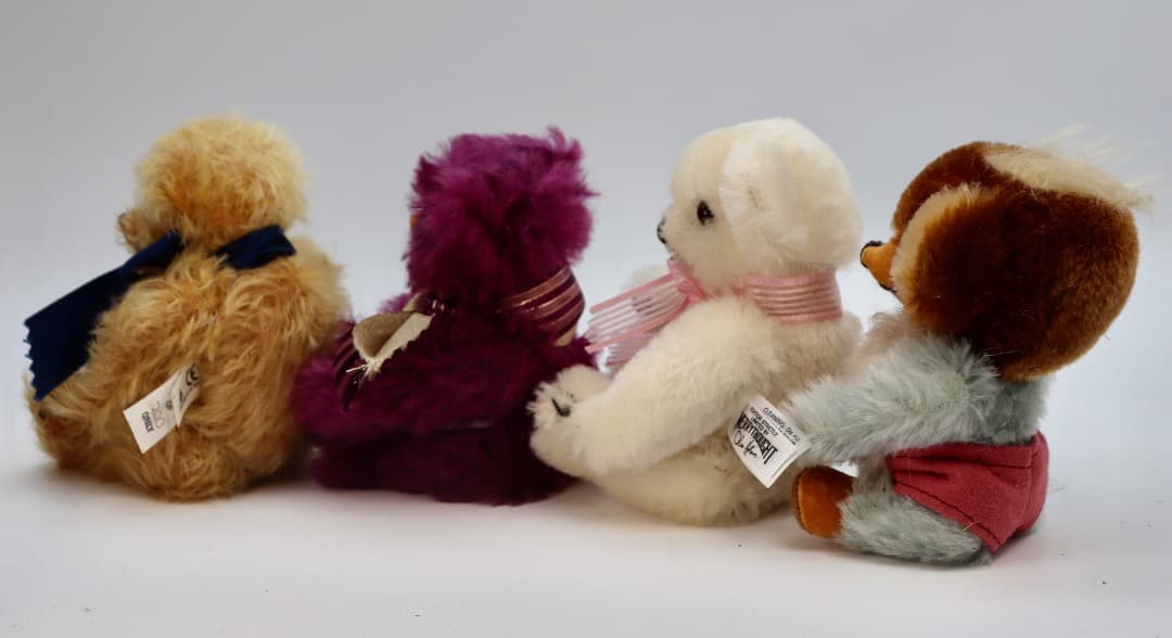 Merrythought 1999年 記念ボックスセット ４体木製ボックス入り