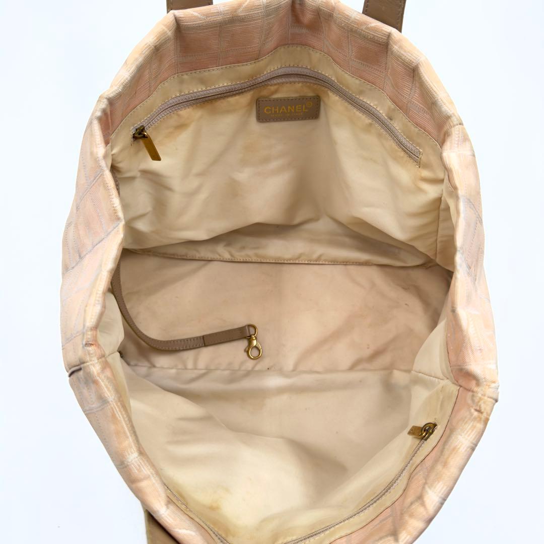 並品✨　シャネル　トートバッグ　正規品　CC　ナイロン　ニュートラベルラインMM