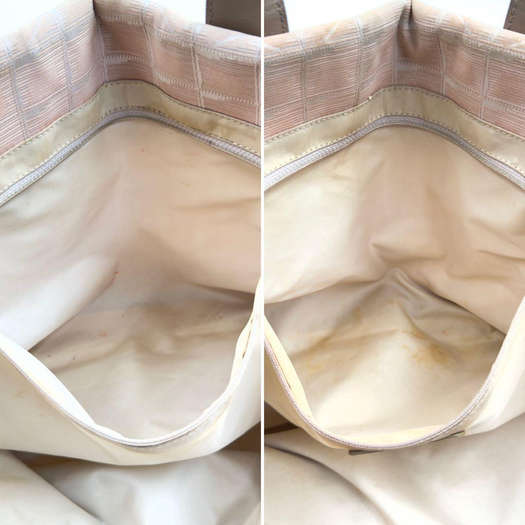 並品✨　シャネル　トートバッグ　正規品　CC　ナイロン　ニュートラベルラインMM