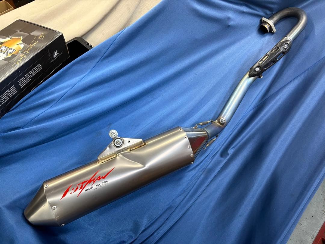 WR250R WR250X HITMAN ストリートマフラー　RC甲子園　チタン