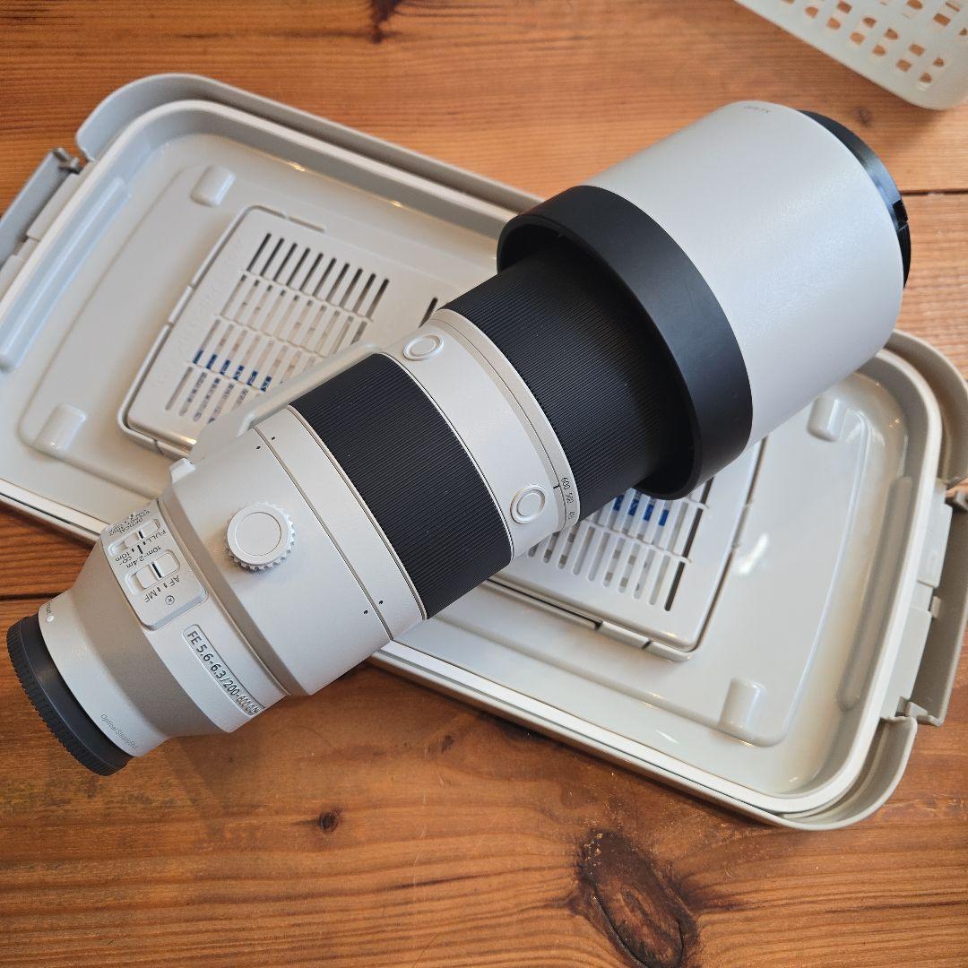 (美品) SONY ズームレンズ SEL200600G 円偏光サーキュラー付