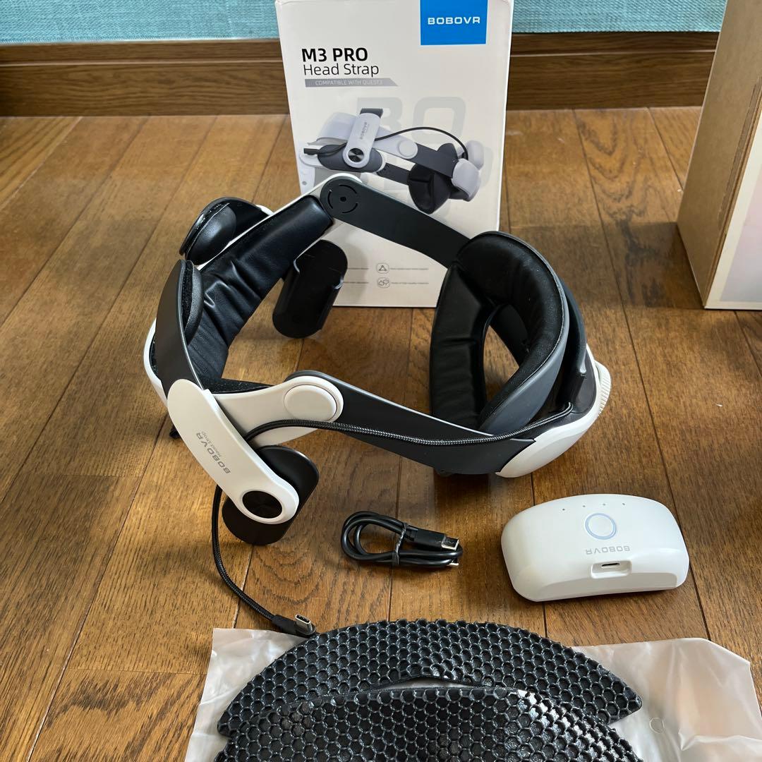  Quest3 128GB BOBOVR M3PRO フェイスパット3点