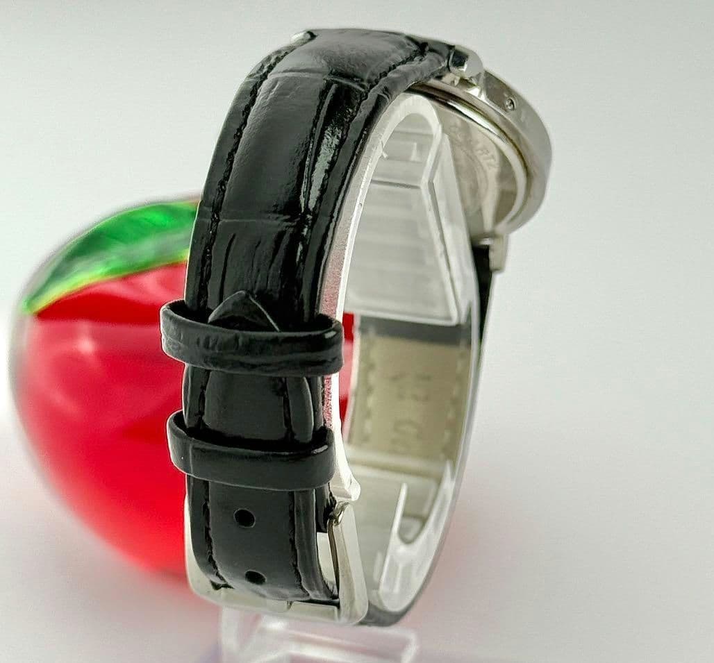 エルメス クリッパー 新品ベルト 新品電池 レディース デイト 腕時計 714