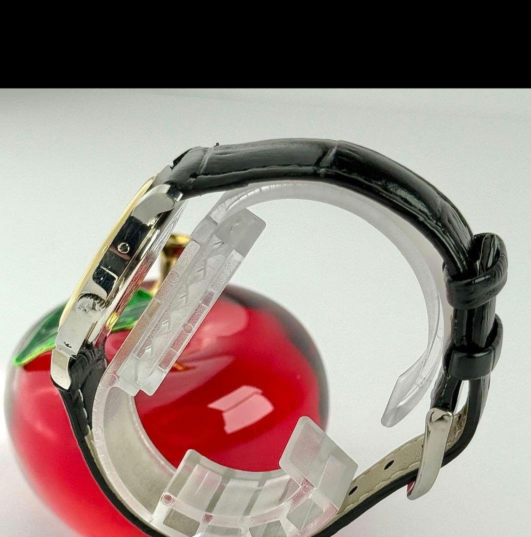 エルメス クリッパー 新品ベルト 新品電池 レディース デイト 腕時計 714