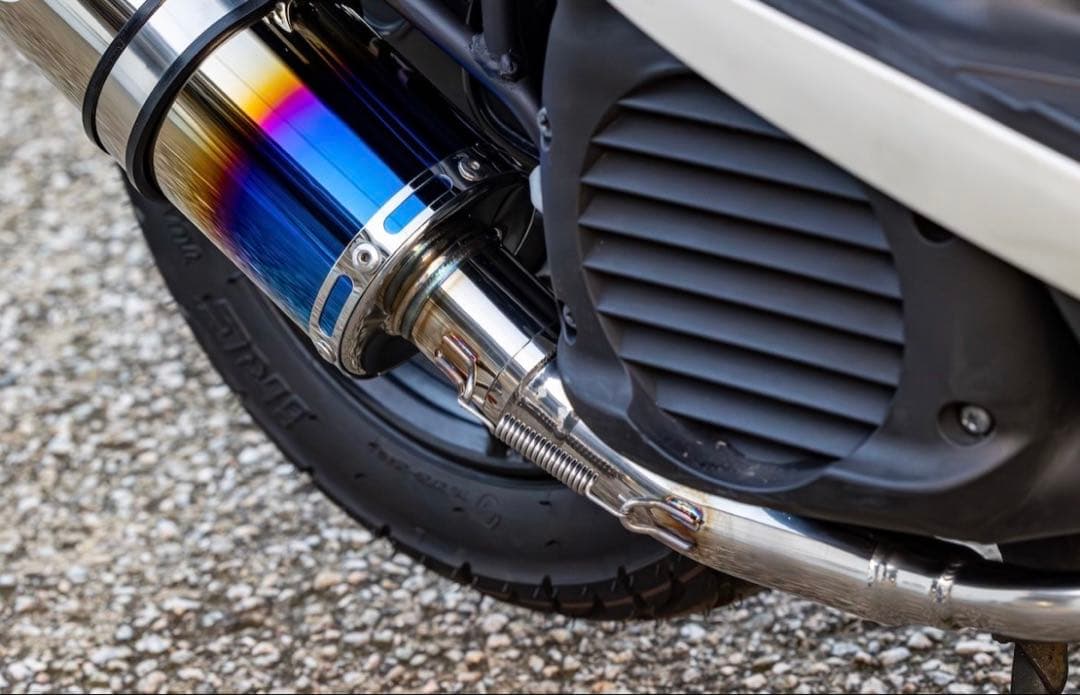 ヤマハ ジョグ ZR SA36J /39J HMS製 B2X マフラー ブルー