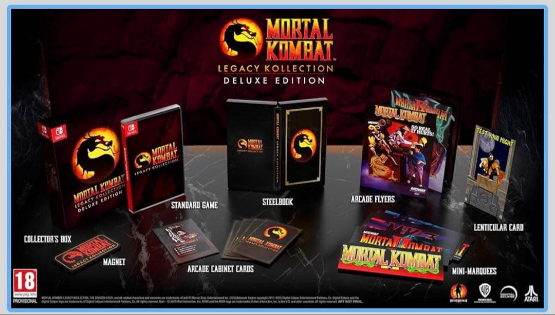 Nintendo Switch MORTAL KOMBAT LEGACY KOLLECTION DELUXE
