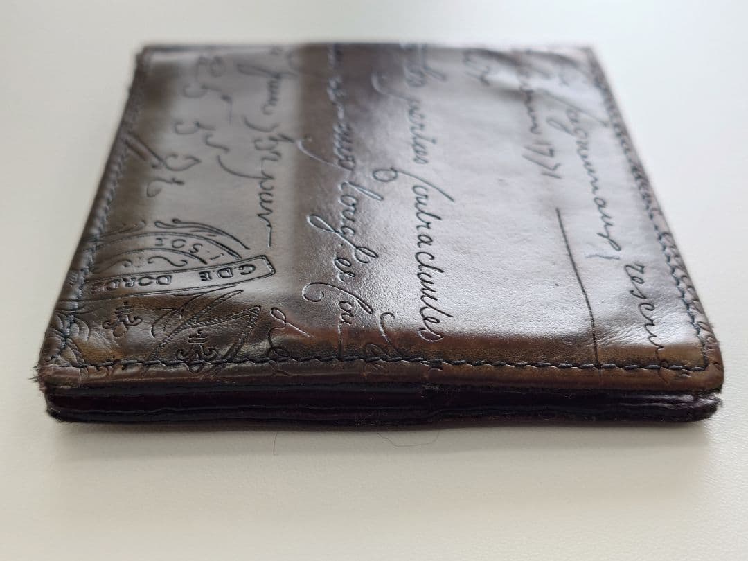 ベルルッティ　マネークリップ ASSAO カリグラフィ